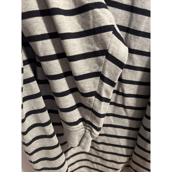 RM WILLIAMS Mens L Rugby Polo Striped Blue/Gray Collared Long Sleeve Jersey AUS - Picture 9 of 16